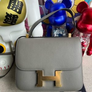Replica Hermès Constance 18Cm Grey