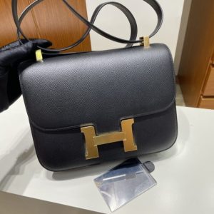 Replica Hermès Constance 24Cm Black
