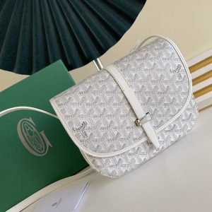 Replica Goyard Belvedere White