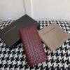 Replica Bottega Veneta Intrecciato Wallet Red