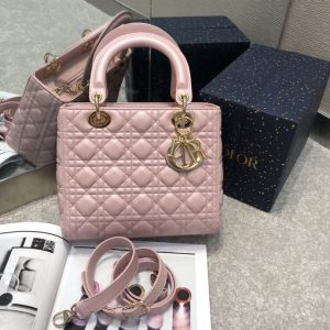 Replica Lady Dior Large Pink