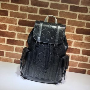 Replica Gucci Medium Backpack Full Black