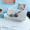 Replica Miu Miu Crystal Handbag White