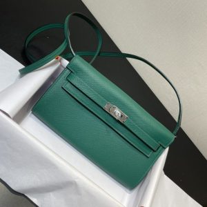 Replica Hermès Kelly Elan Green