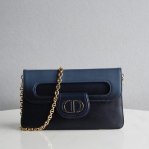 Replica Dior Double Bag Blue
