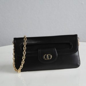 Replica Dior Double Bag Black
