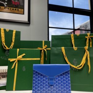 Replica Goyard Camond Pouch Blue