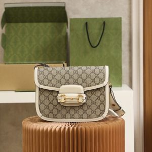 Replica Gucci Horsebit 1955 Classic Beige