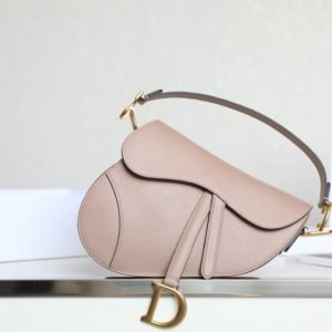 Replica Dior Saddle Bag Nude