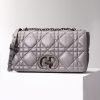 Replica Dior Caro Bag Diamond Grey