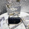 Replica Dior Miss Caro Pouch Black
