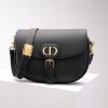 Replica Dior Bobby Black Grained