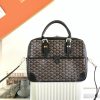 Replica Goyard Ambassade Briefcase Dark Brown