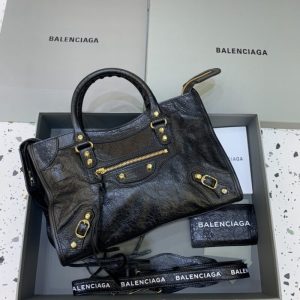 Replica Balenciaga Agneau Black