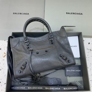 Replica Balenciaga Agneau Dark Grey