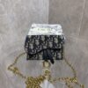 Replica Dior Saddle Pouch With Chain