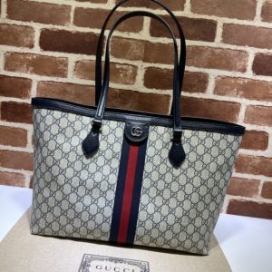 Replica Gucci Ophidia Medium Tote Black