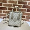 Replica Gucci Ophidia Mini Tote Bag White