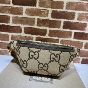 Replica Gucci Double G Waist Bag Beige