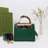 Replica Gucci Diana Small Tote Green