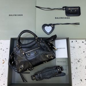 Replica Balenciaga Le City Black