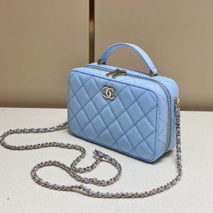Replica CHANEL 22 Camera Bag Blue