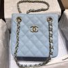 Replica CHANEL 22S Hubo Bag Light Blue