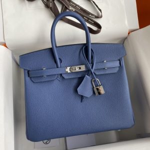 Replica Hermès Birkin Agate Blue