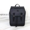 Replica Gucci Interlocking Double G Backpack Black