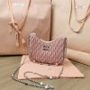 Replica Miu Miu Matelassé Crystal Pink