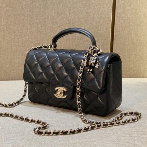 Replica CHANEL CF 20 cm Lion Black