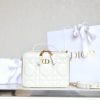 Replica Dior Caro Box Bag White