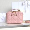 Replica Dior Caro Box Bag Pink
