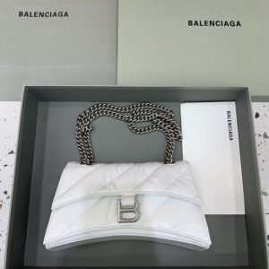 Replica Balenciaga Crush Small White
