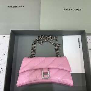 Replica Balenciaga Crush Small Pink