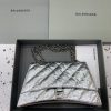 Replica Balenciaga Crush Large Silver