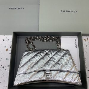 Replica Balenciaga Crush Large Silver