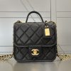 Replica CHANEL Tofu M Bag Black