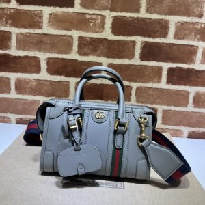 Replica Gucci Bauletto Top Handle Sky Blue