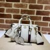 Replica Gucci Bauletto Top Handle White