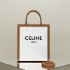 Replica Celine Triomphe Cabas Tote Small White