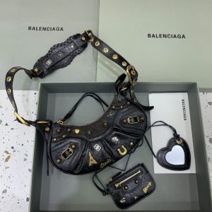 Replica Balenciaga Le Cagole Black