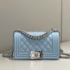 Replica CHANEL Le Boy Light Blue