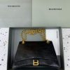 Replica Balenciaga Crush Large Black
