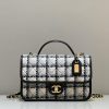 Replica CHANEL 22K Postman Woolen Tofu Bag