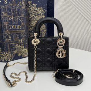 Replica Lady Dior Mini Black