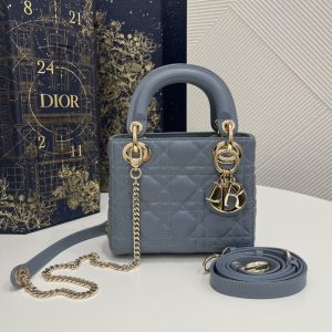 Replica Lady Dior Mini Blue