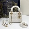 Replica Lady Dior Mini White