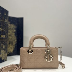 Replica Dior Lady D – Joy Bag Caramel Patent