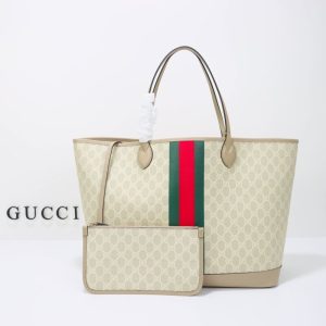 Replica Gucci GG Large Tote Bag Beige